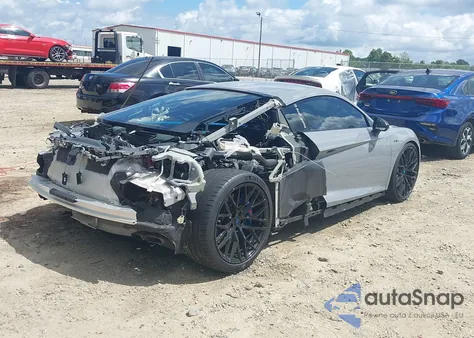 2018 Audi R8 5.2 V10 Plus from USA, damaged, VIN WUAKBAFX9J7900159